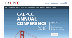 Desktop Screenshot of calpcc.org